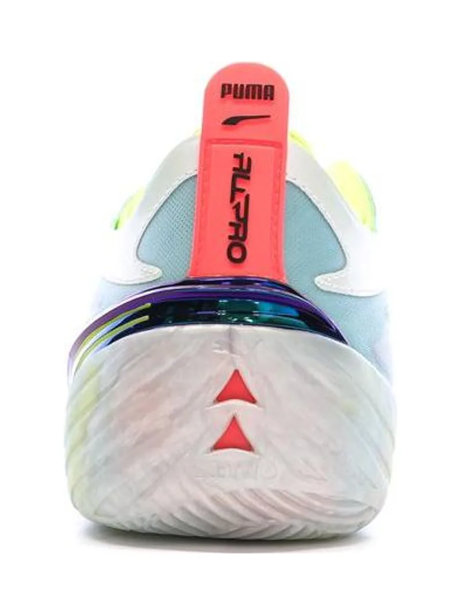 Chaussures de Basketball Blanc/Bleu Homme Puma All-pro Nitro Elite 4