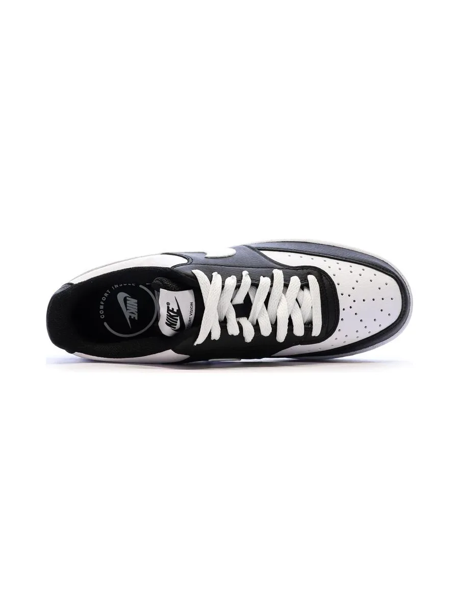 Baskets Noires/Blanches Homme Nike Court Vision Lo 5