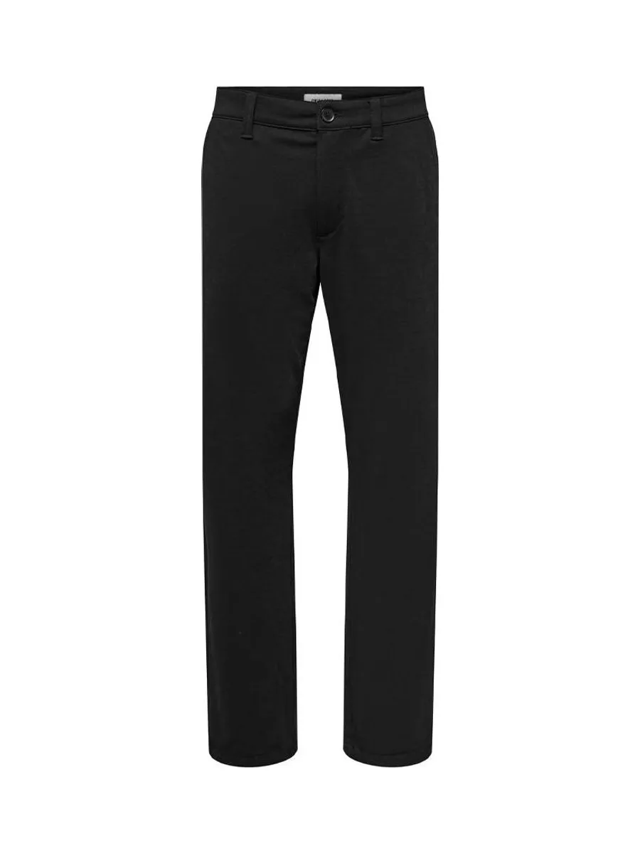 Pantalon Fluide Noir Homme Only & Sons Roma 2