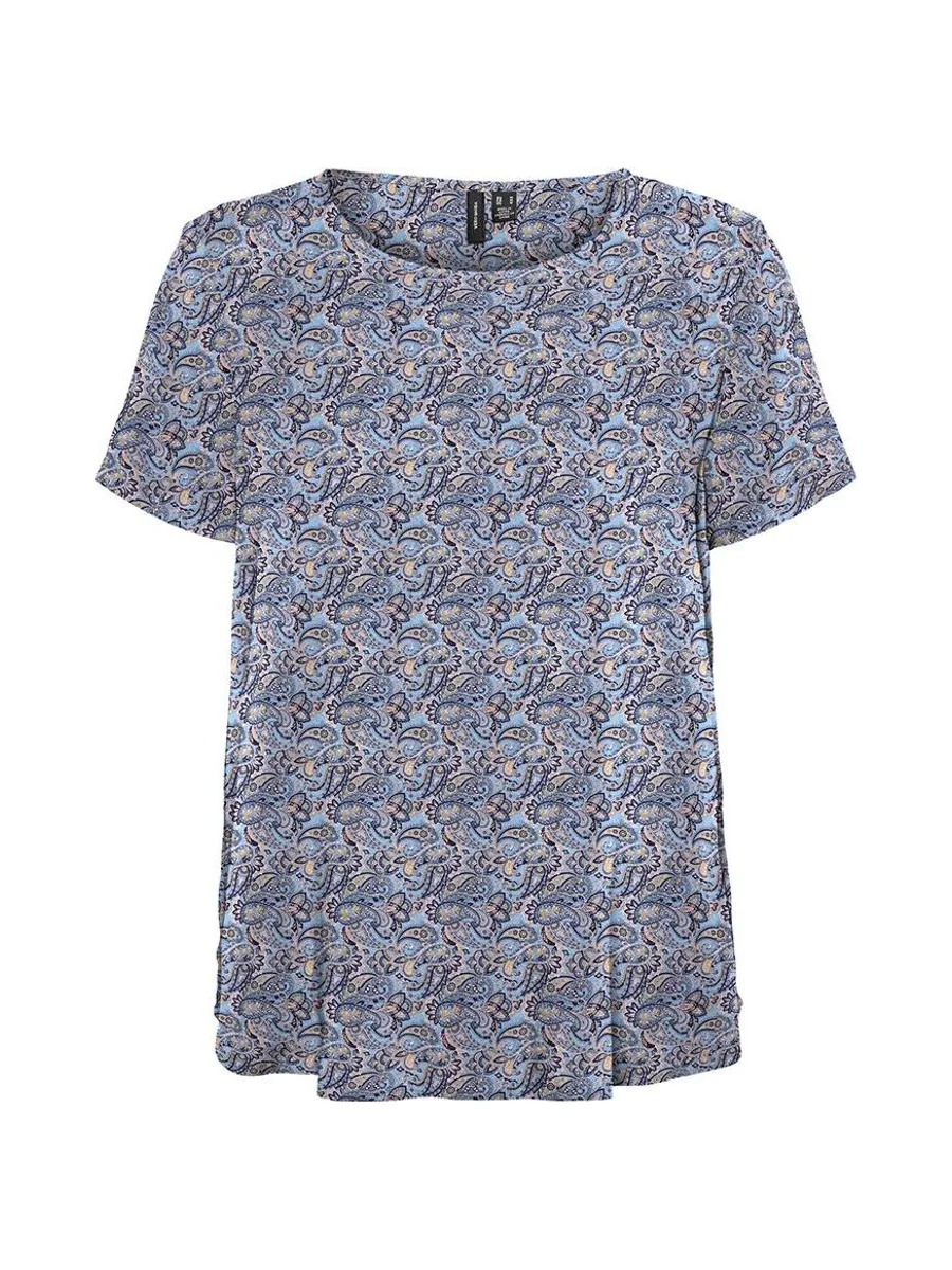 Blouse Bleu à Motifs Femme Vero Moda Easy 2