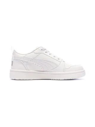 Baskets Blanches Mixte Puma Rebound V6 2