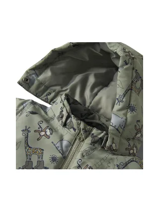 Blouson Vert Garçon Name it Animaux 3
