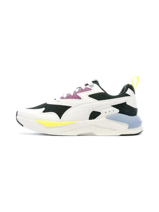 Baskets Blanches/Jaune/Noir Homme Puma X-Ray Lite 1