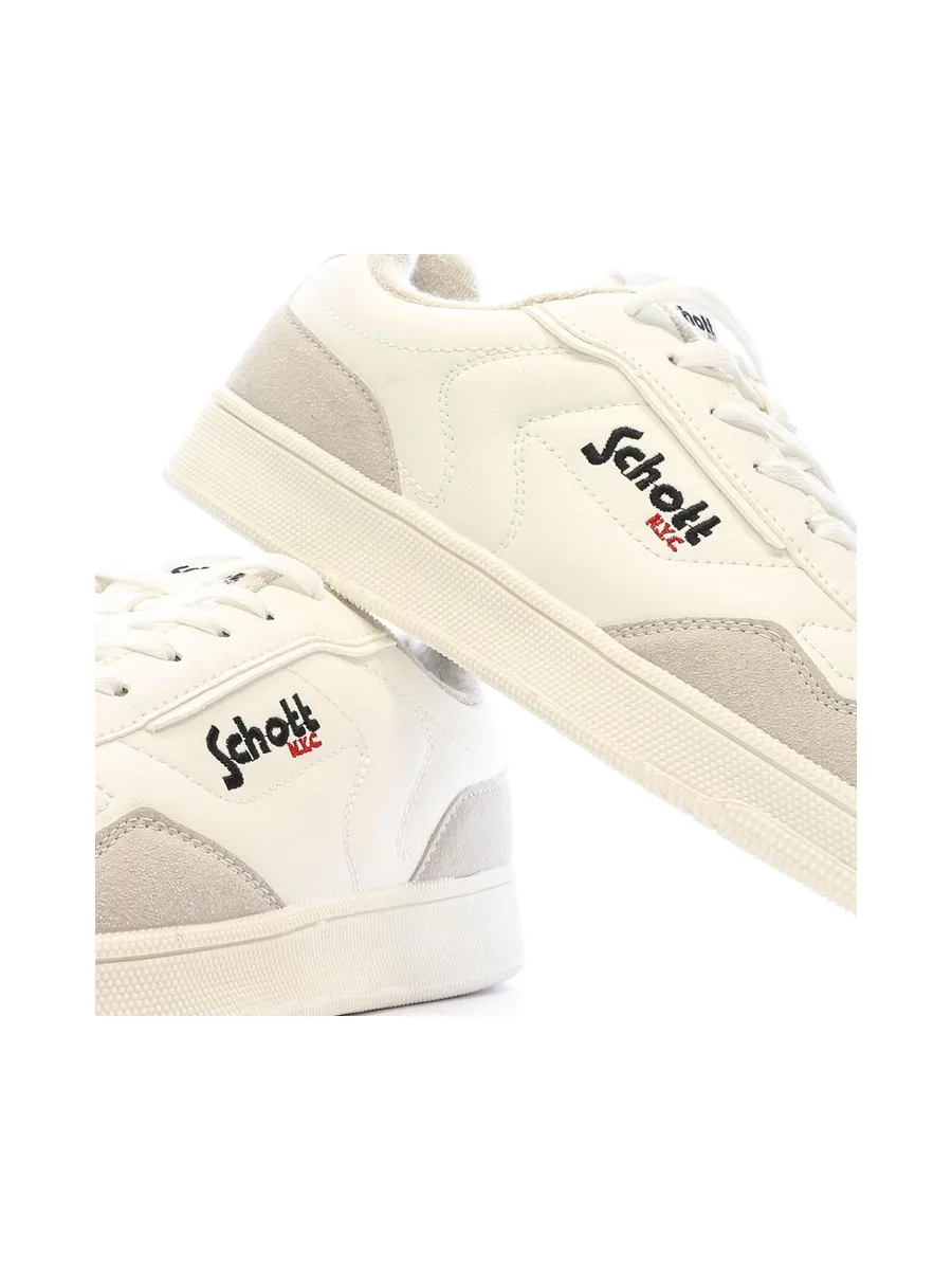 Baskets Blanc Homme Schott Titan 8