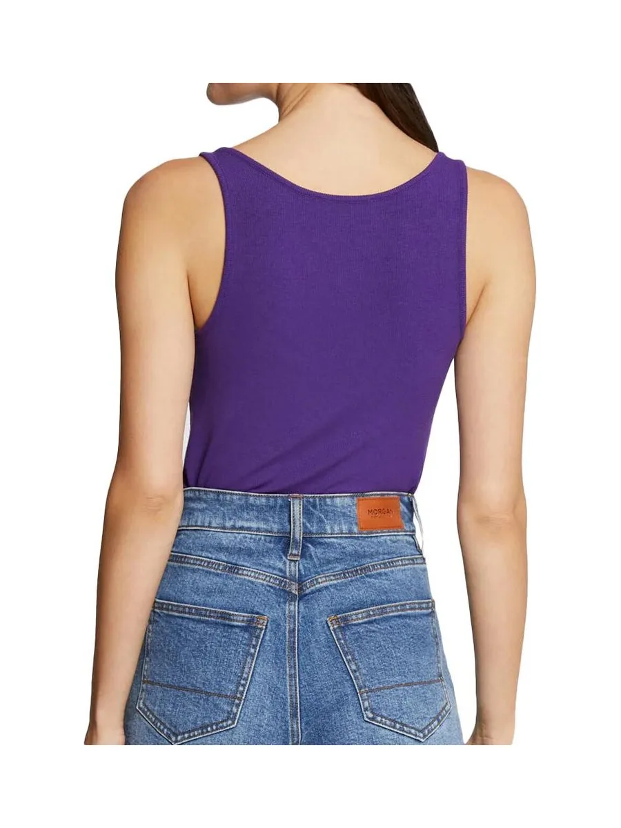 Débardeur Violet Femme Morgan DUBO 3