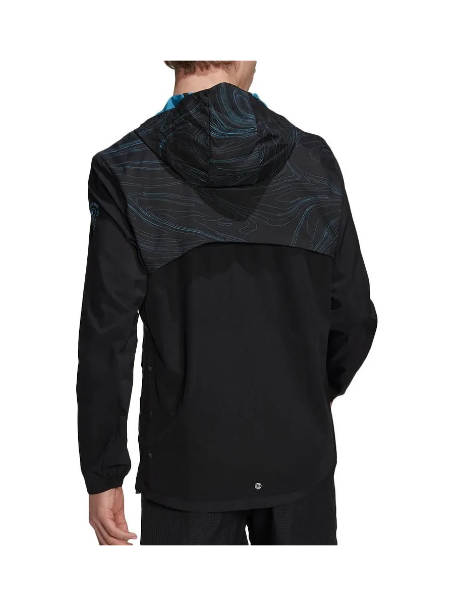 Veste Noire Homme Adidas Marathon 3