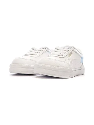 Baskets Blanches/Bleu Fille Puma Pro Sport 6