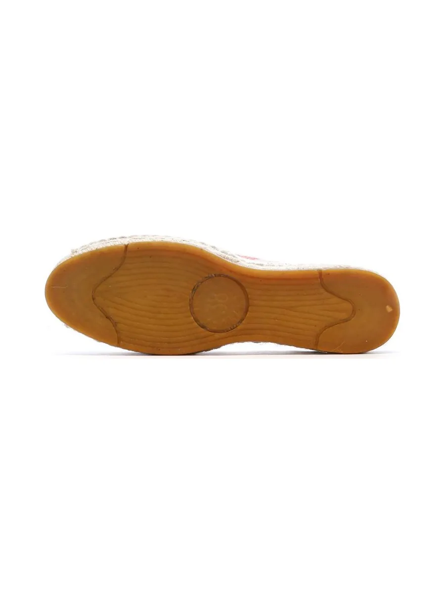 Espadrilles Blanches/Rouges Femme Pare Gabia Aduna 6