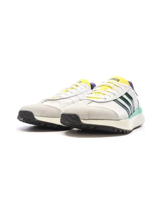 Baskets Blanches/Jaune Homme Adidas Country 6