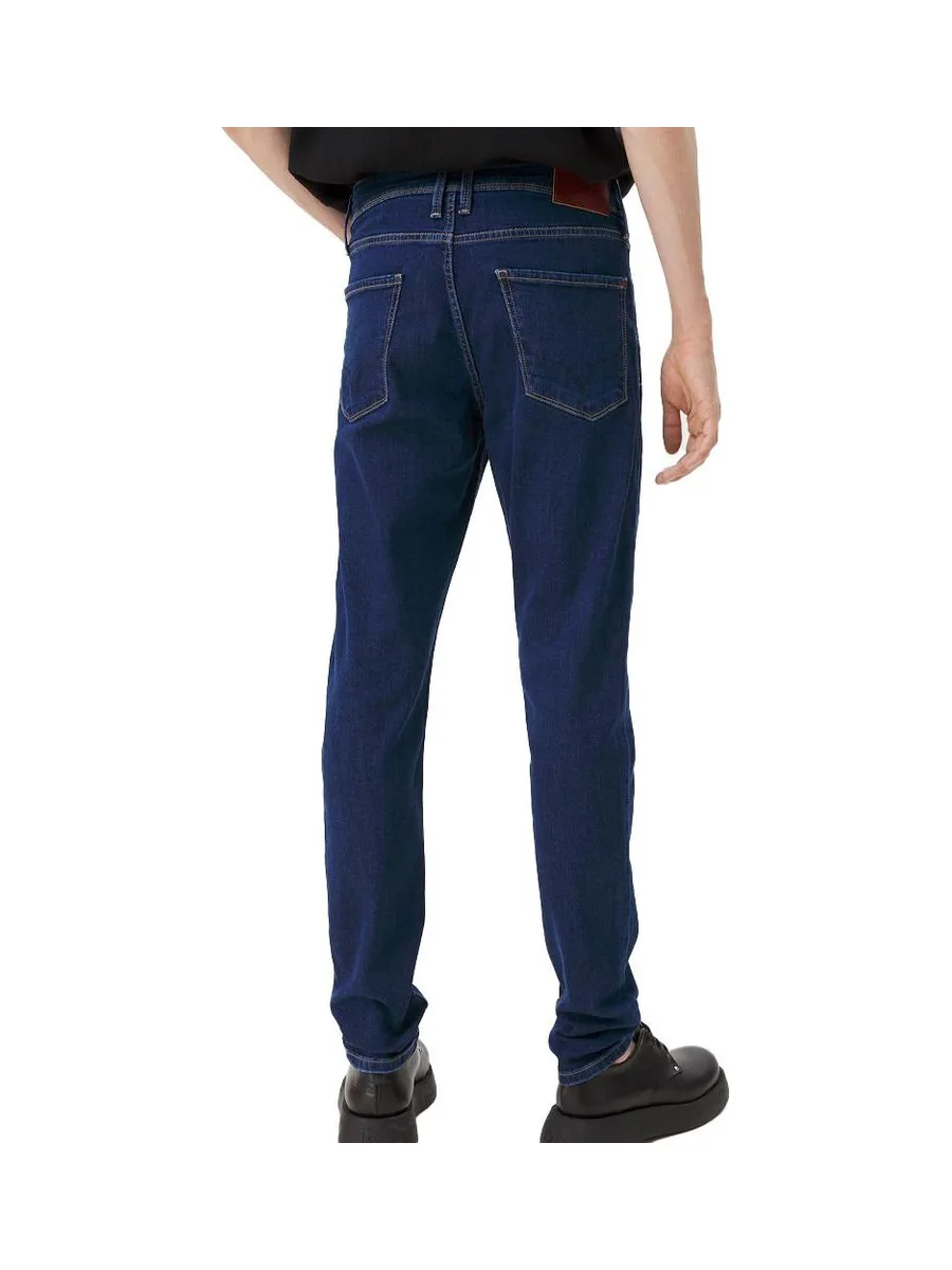 Jean Skinny Fit Bleu foncé Homme Pepe jeans 3