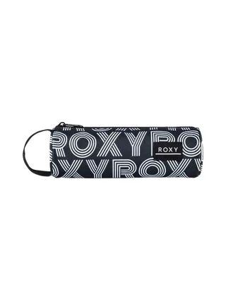 Trousse Noir/Inscription Fille Roxy Off The Wall 1