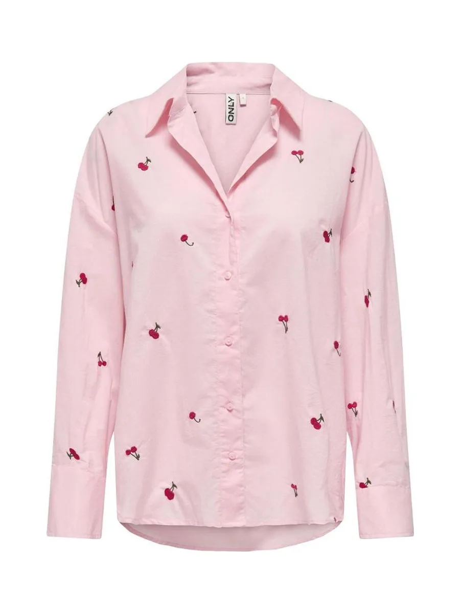 Chemise Rose Femme Only Regon 1