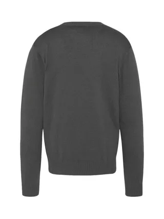 Pull Gris Homme Schott Basic Fin Rase 2