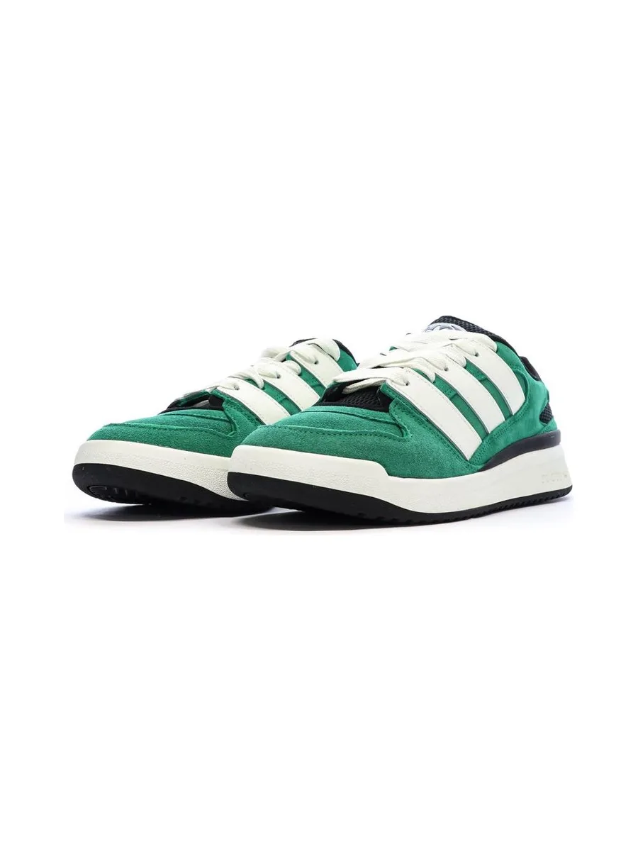 Baskets Vert/Blanc Homme Adidas Forum2000 6
