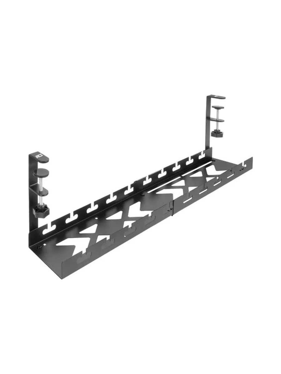 Under-desk extendable cable management t 1