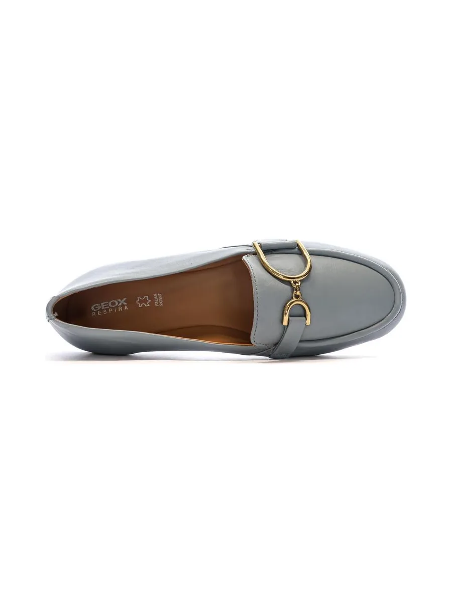 Mocassin Bleu Femme Geox Palmaria 5