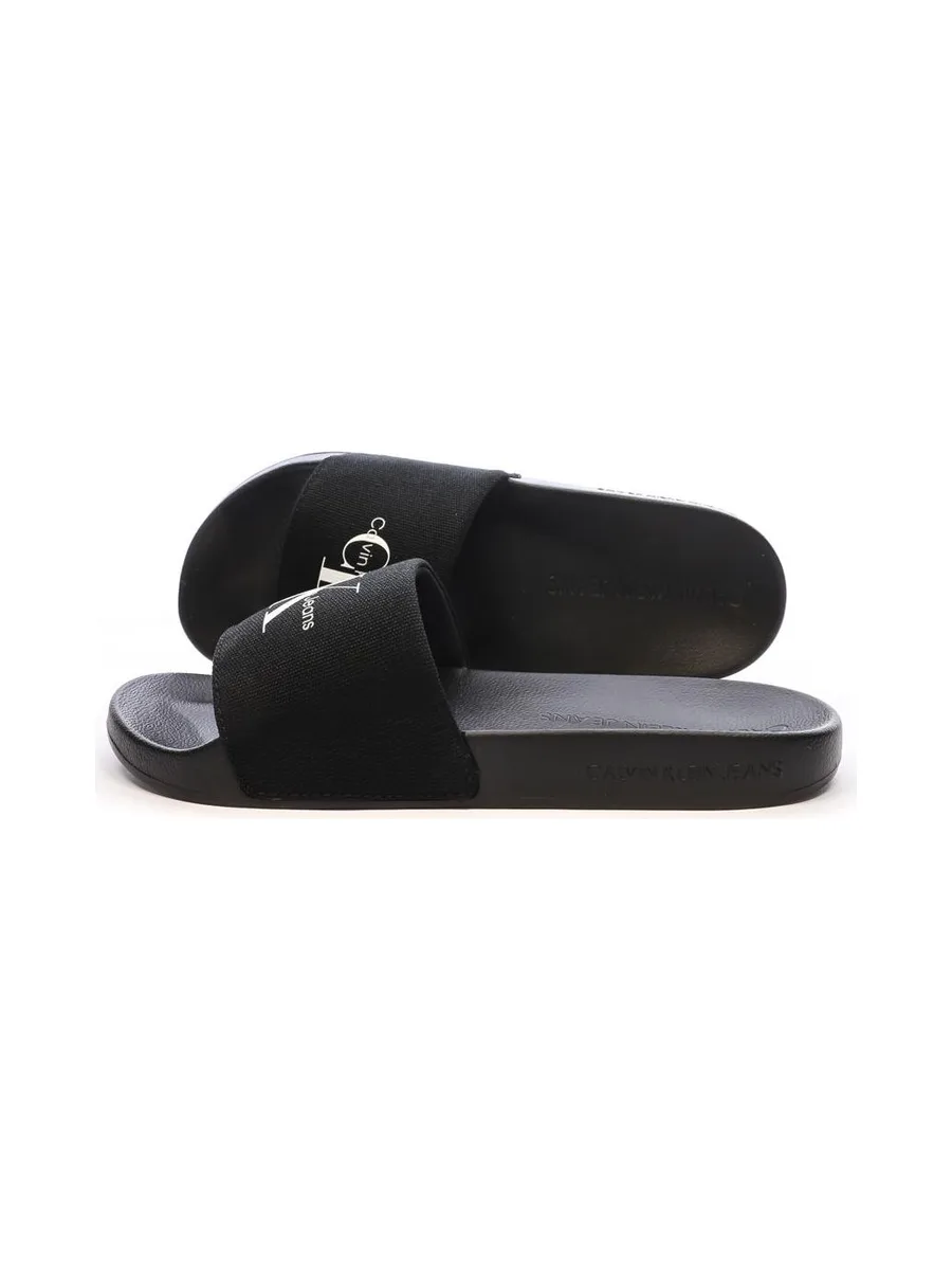 Claquettes Noires Homme Calvin Klein Jeans YW0YW01835 1