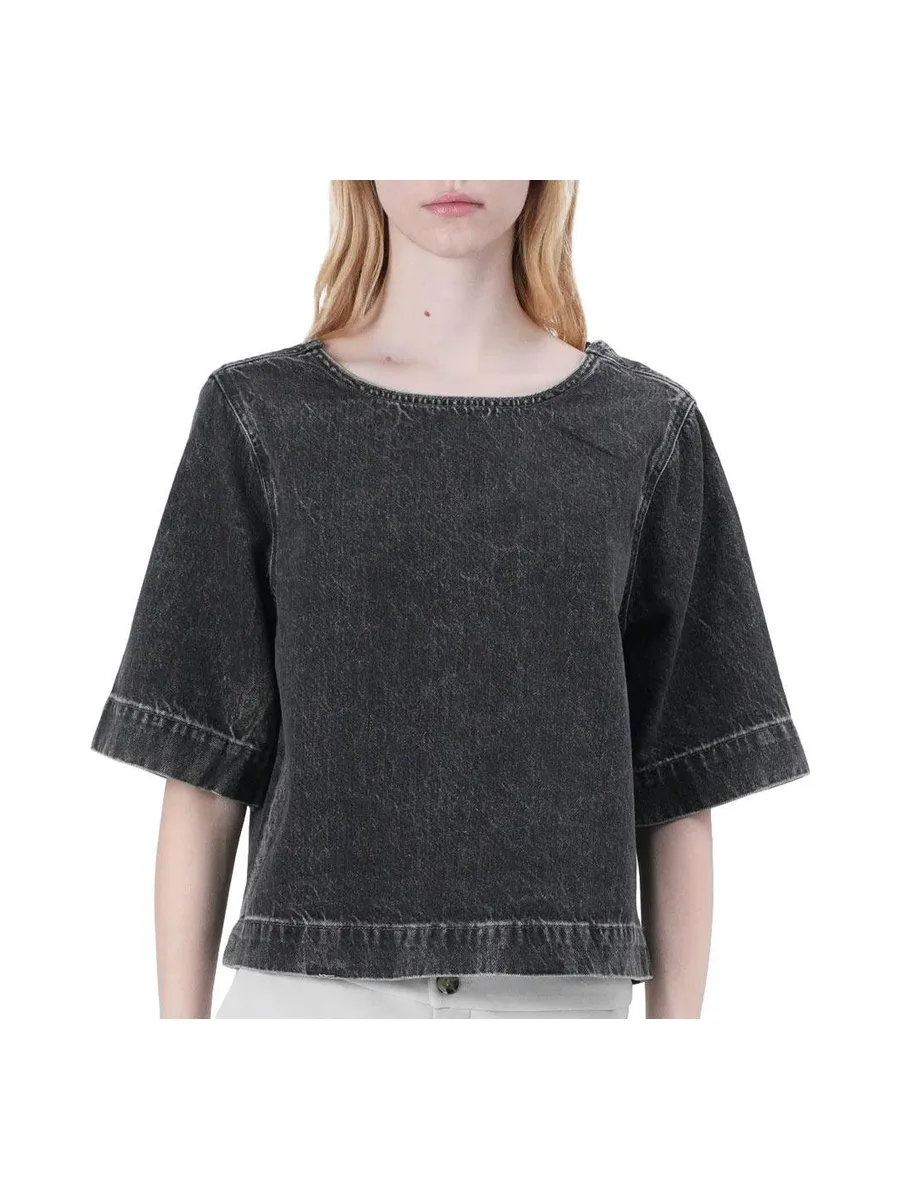 Blouse en Jean Noir Femme Only Gigi 2