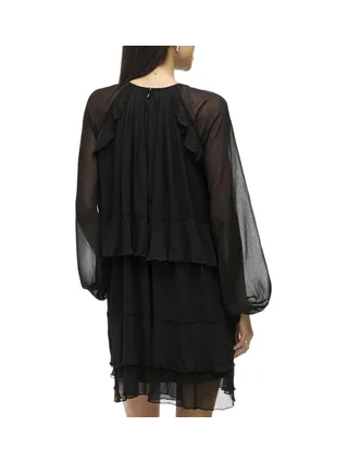 Robe Noire Femme Vila Hela 2