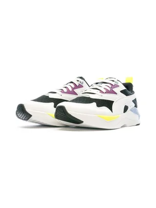 Baskets Blanches/Jaune/Noir Homme Puma X-Ray Lite 6