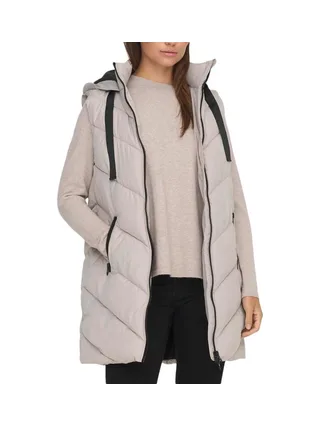 Doudoune sans manche Beige Femme JDY Padded Waistcoat 1