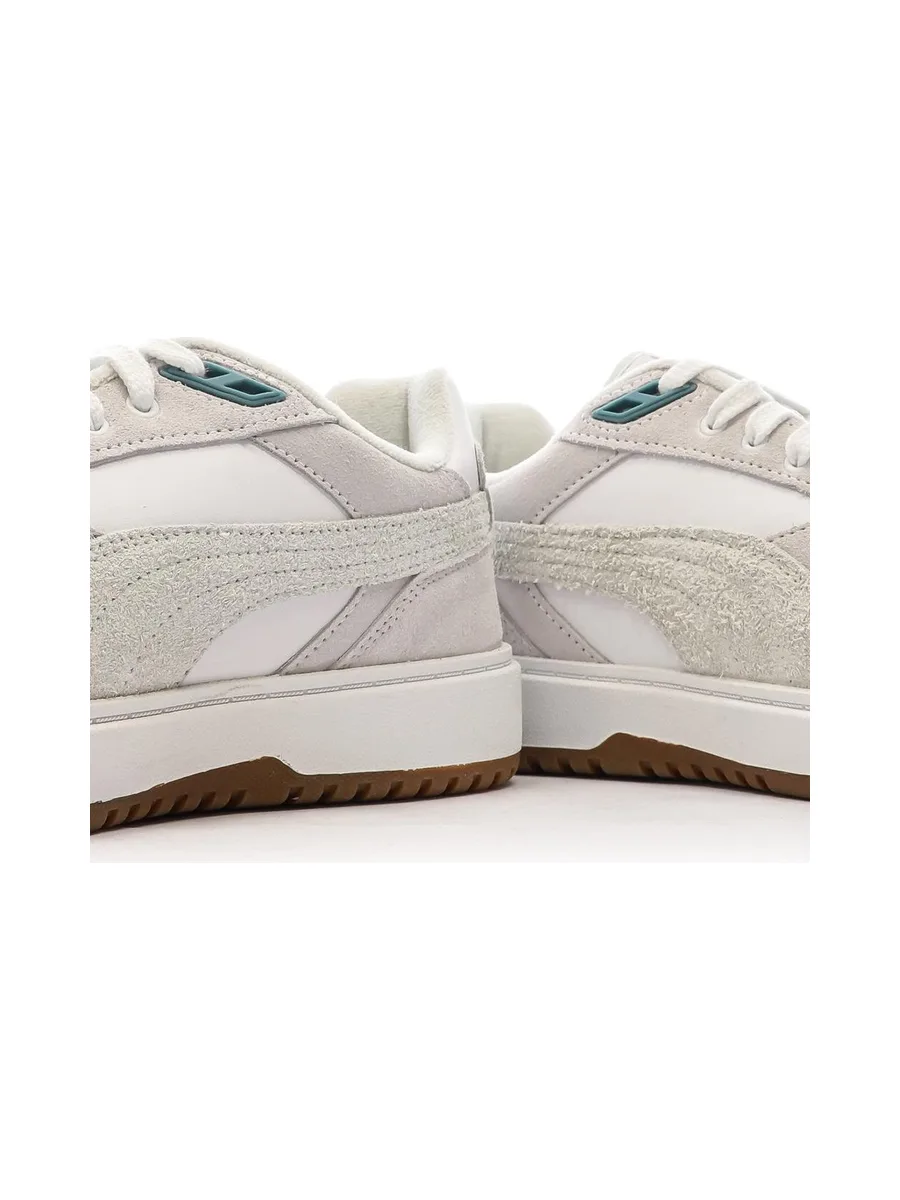 Baskets Blanc/Gris Homme Puma Doublecourt 8