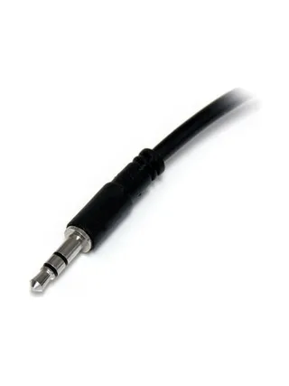 Slim Stereo Y Cable 3.5 to 2x 3.5mm 2