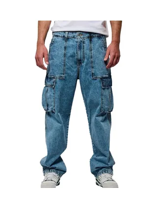 Jean Cargo Bleu Homme Kaporal Kp Asher 1