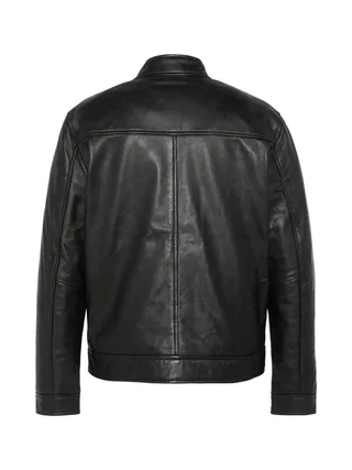 Blouson en cuir Noir Homme Schott Blouson WILLIAM 2