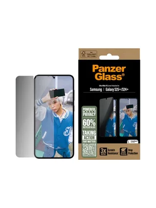 PanzerGlass ® 2-Way Privacy Screen Protector Samsung Galaxy S25+ | S24+ | Ultra-Wide Fit 2