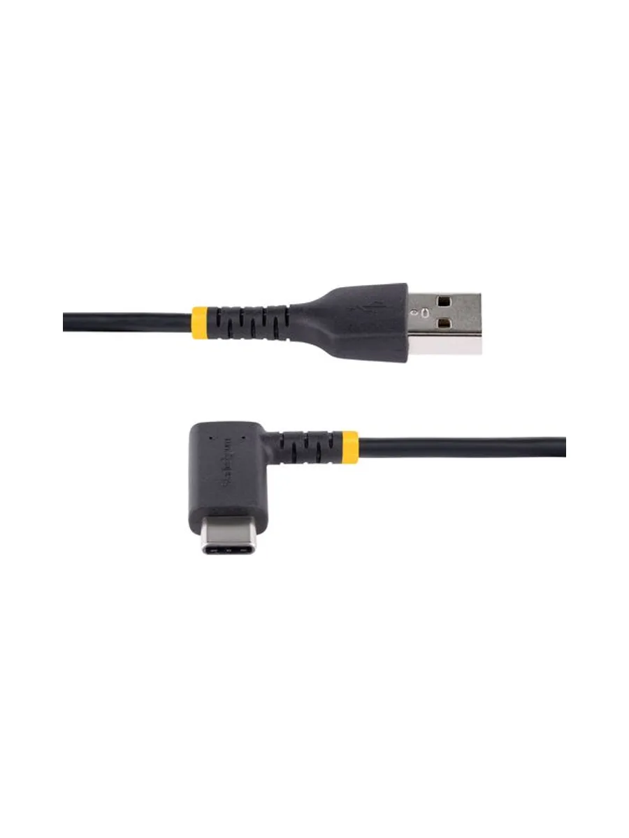 1ft USB A to C Charging Cable Angled 4