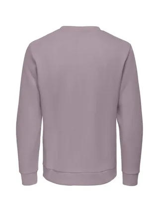 Sweat Mauve Homme Only & Sons Chase 2
