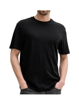 T-Shirt Noir Homme Calvin Klein Jeans Supima 1