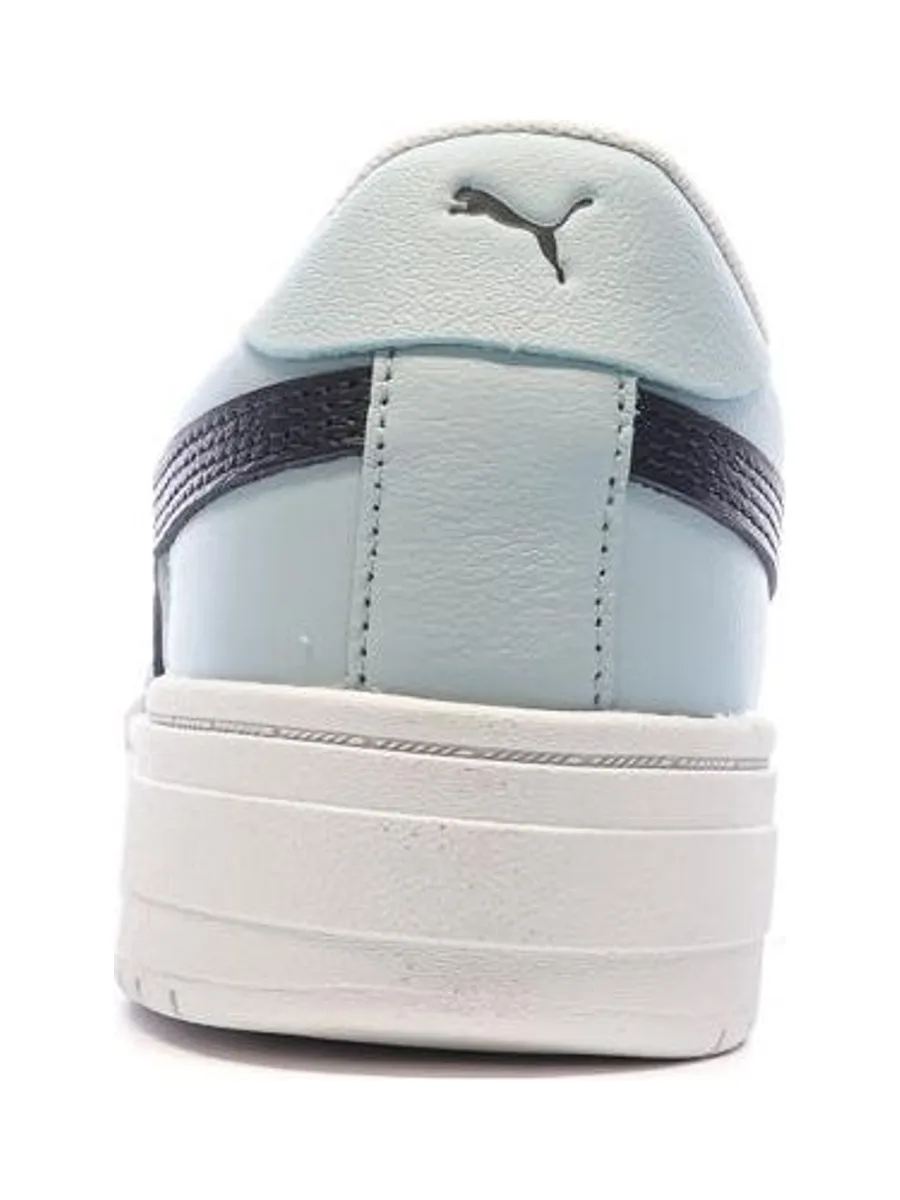 Baskets Blanches/Bleu Homme Puma Pro Classic 4