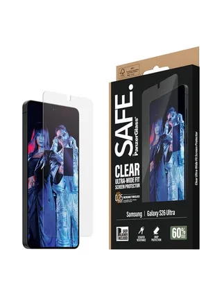 PanzerGlass SAFE. by ® Screen Protector Samsung Galaxy S26 Ultra | Ultra-Wide Fit w. EasyAligner 6
