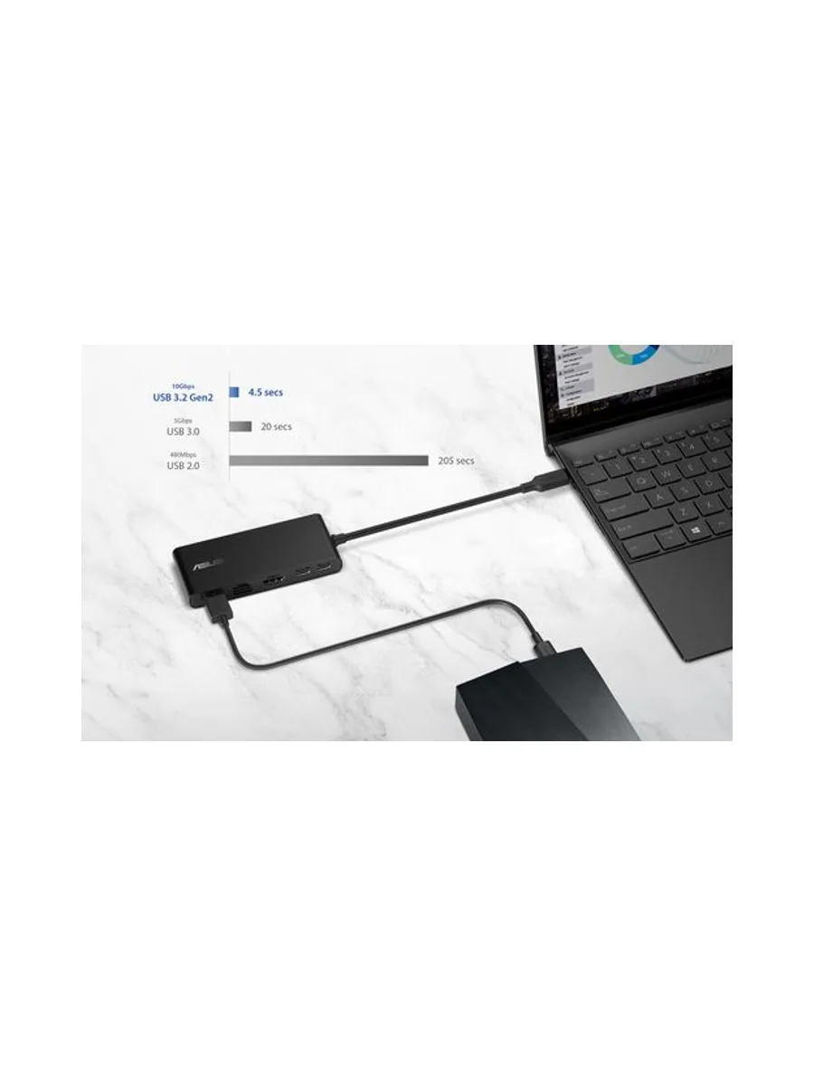 ASUS Dual 4K USB-C Dock DC201 9