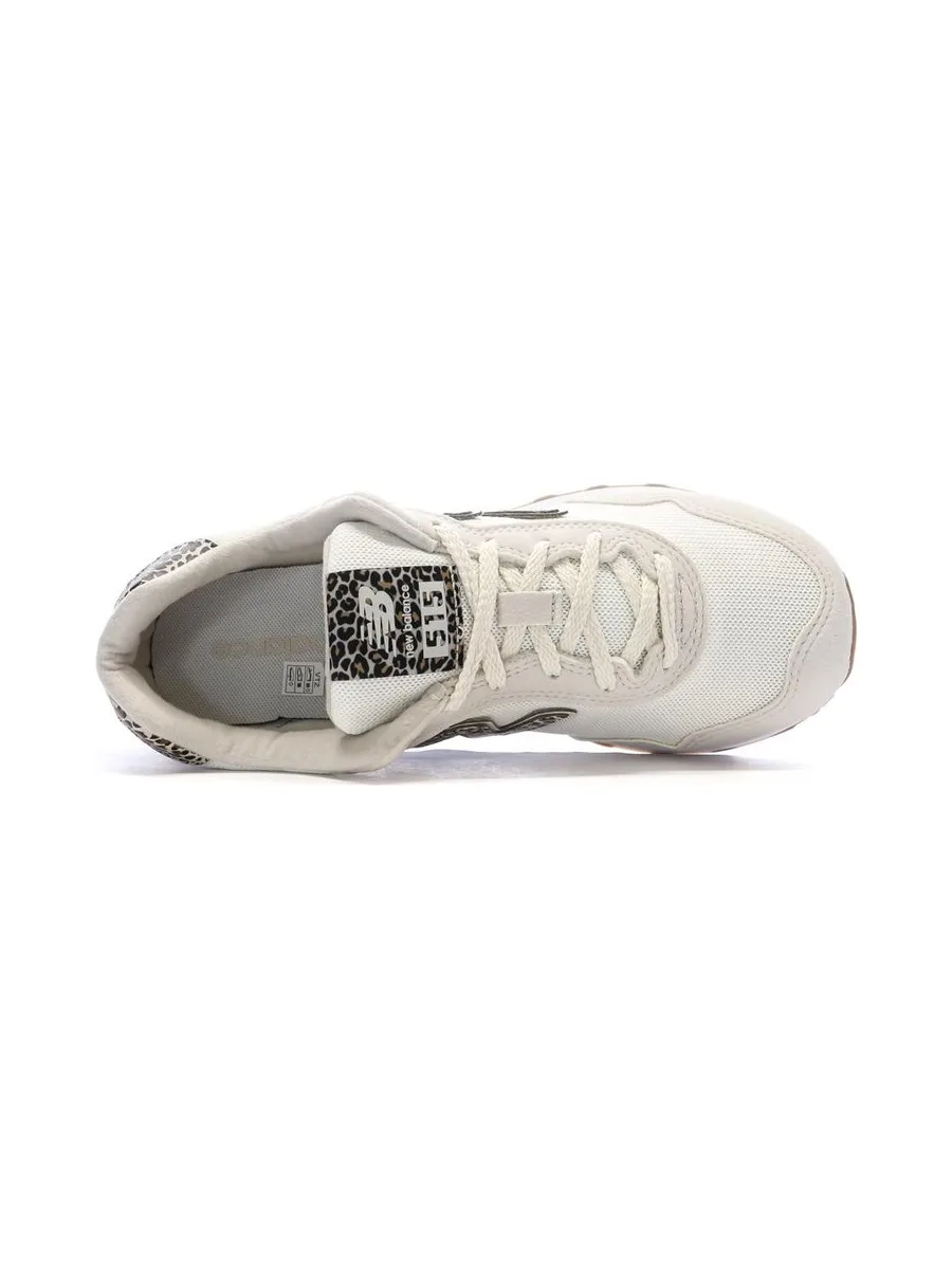 Baskets Beige/Léopard Femme New Balance 515 5