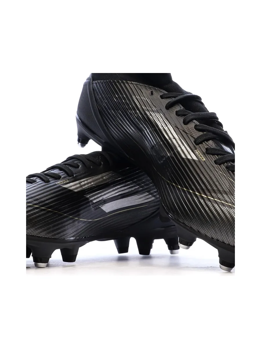 Chaussures de Foot Noires Adidas F50 League Mid SG 8