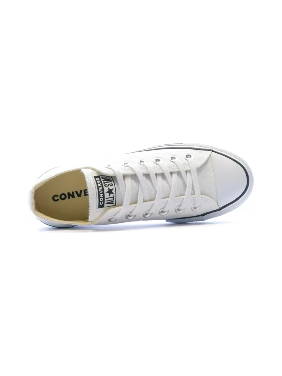 Baskets compensées Blanches femme Converse All Star 4