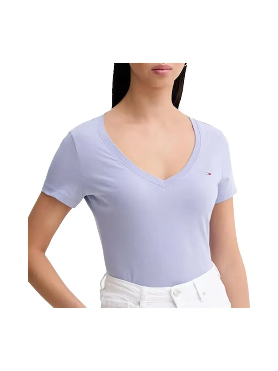 T-shirt Mauve Femme Tommy Hilfiger Aruba 2