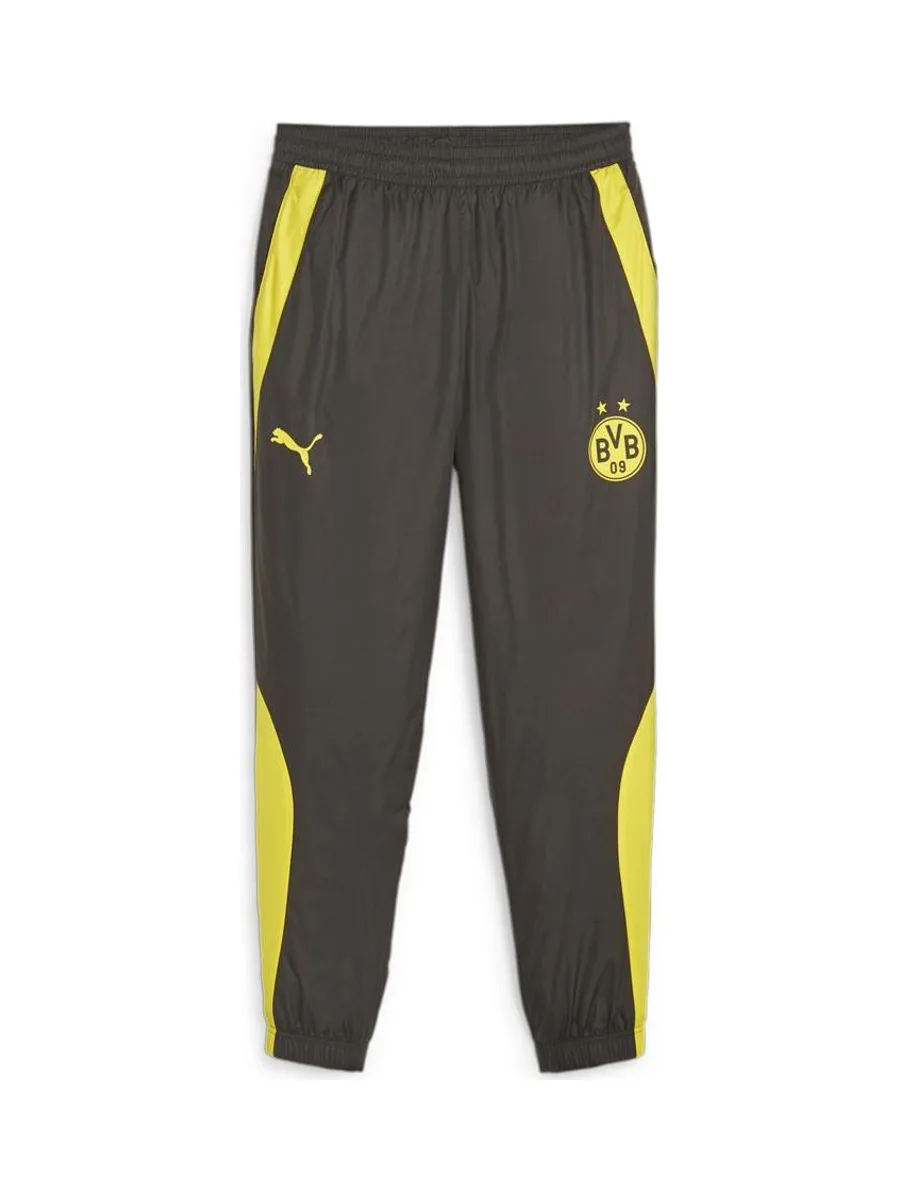 Dortmund Pantalon de Survêtement Noir/Jaune Homme Puma 23/24 1