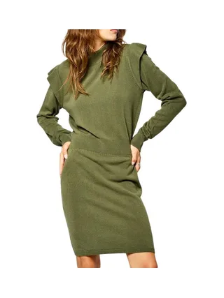 Robe Pull Kaki Femme Kaporal MOJI 1