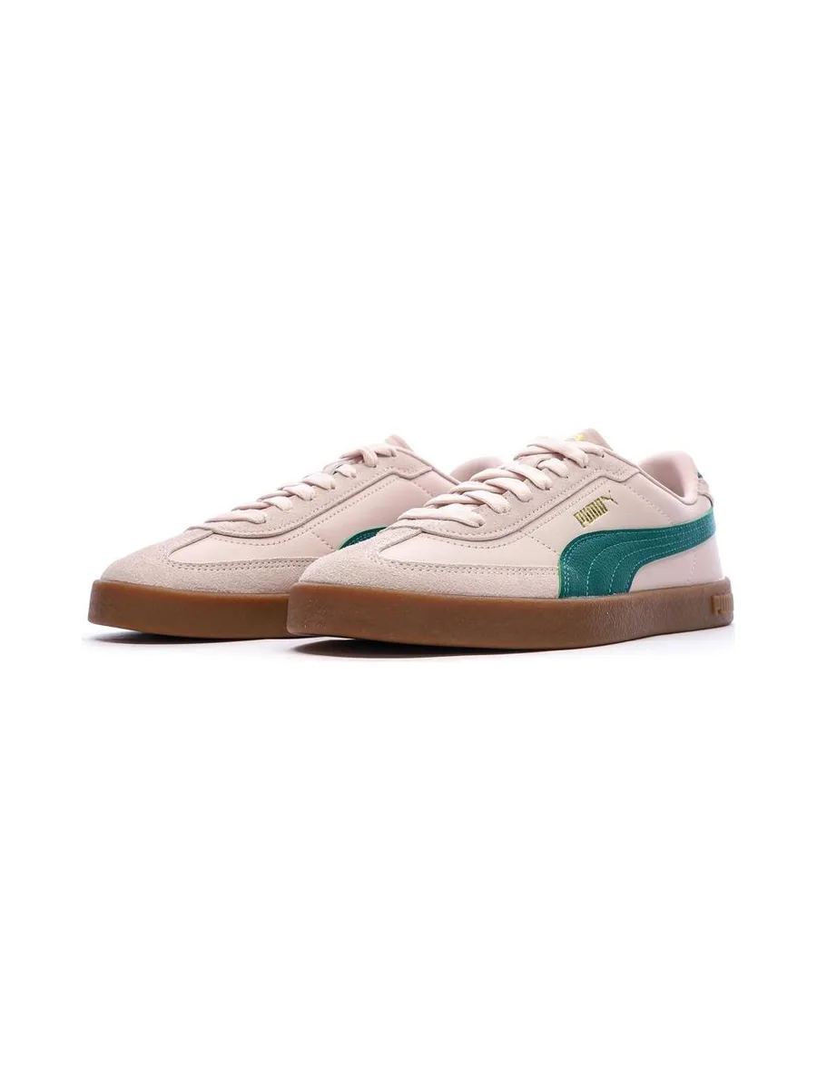 Baskets Rose/Vert Femme Puma Club II Era 7