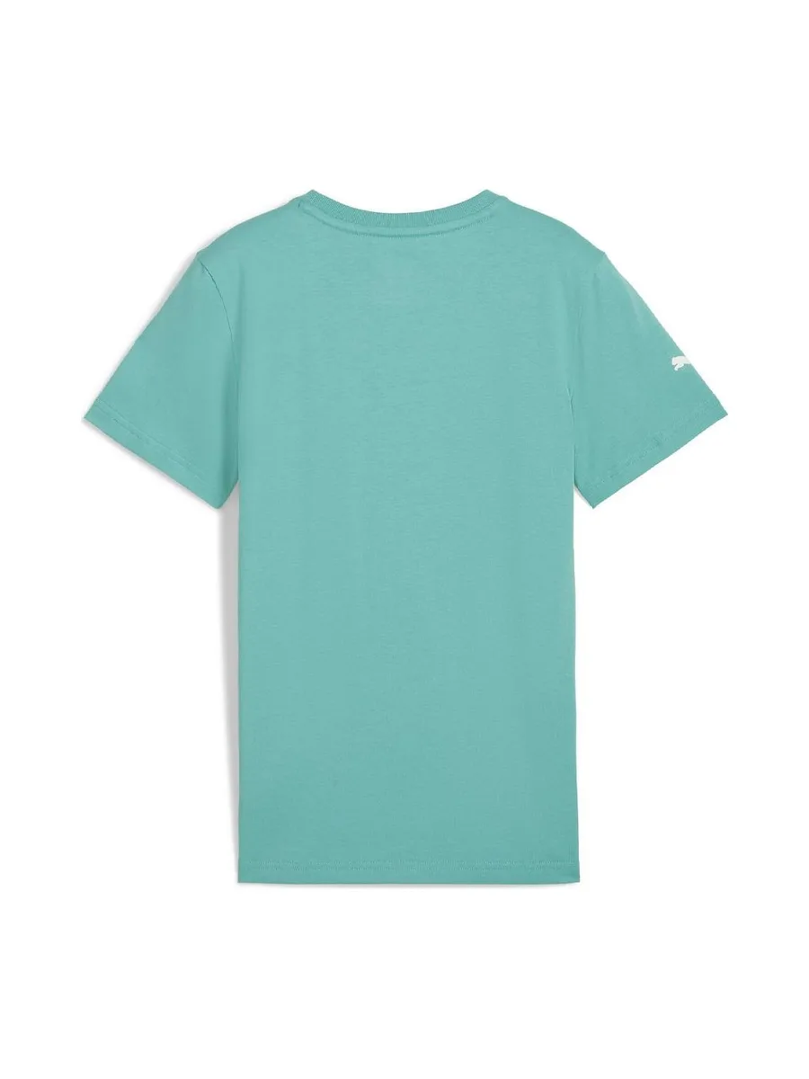 T-Shirt Turquoise Garçon Puma 627358 3