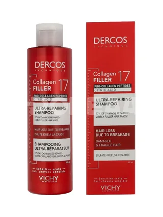 Vichy Dercos Ultra-Repair Shampoo 200ml 1