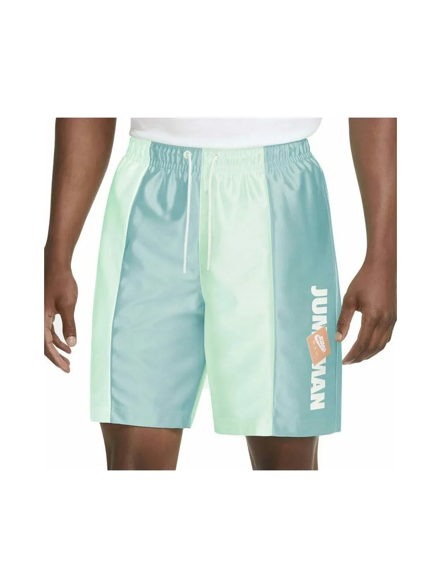 Short de Sport Turquoise/Bleu Homme Nike Woven 1
