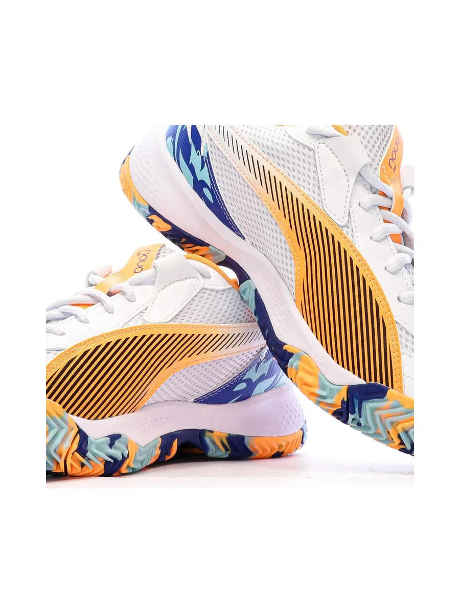 Chaussures de Padel Blanche Mixte Puma Nova Court 8