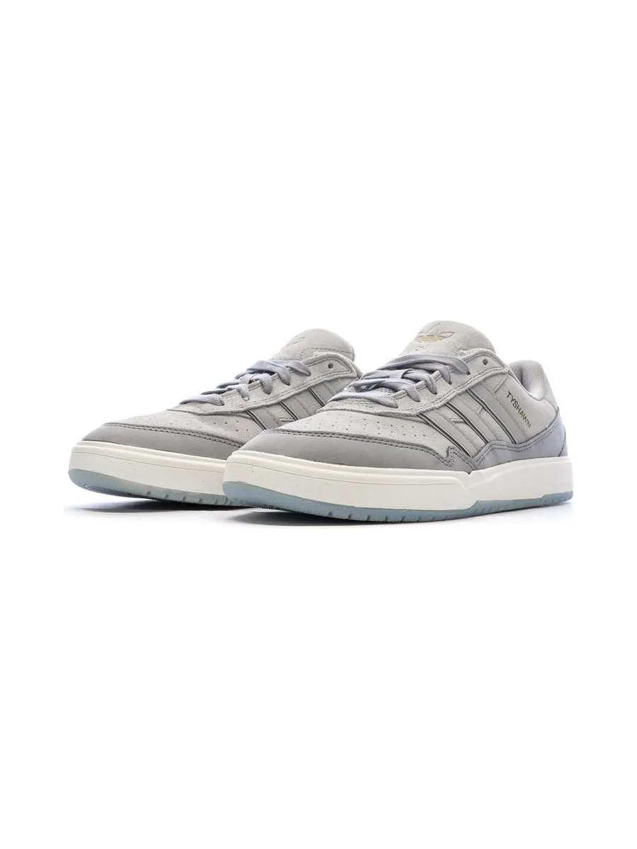 Baskets Grises Homme Adidas Tyshawn 7