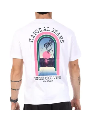 T-Shirt Blanc Homme Kaporal TYGAE 2