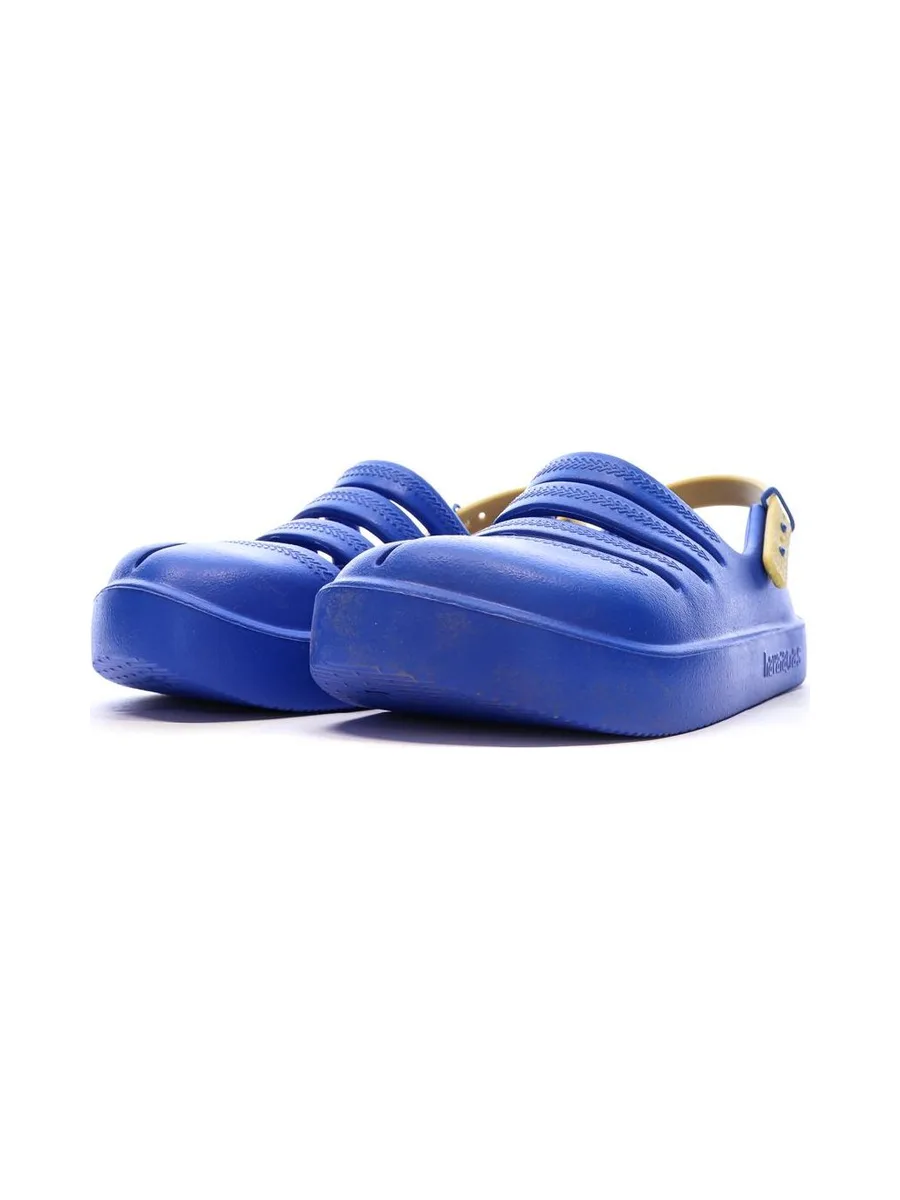 Sandales Bleu/Jaune Garçon/Fille Havaianas Clog 6
